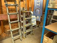 Trapleer en vouwladder - afbeelding 1 van  2