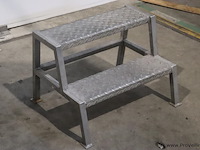 Trap/opstapje, rvs