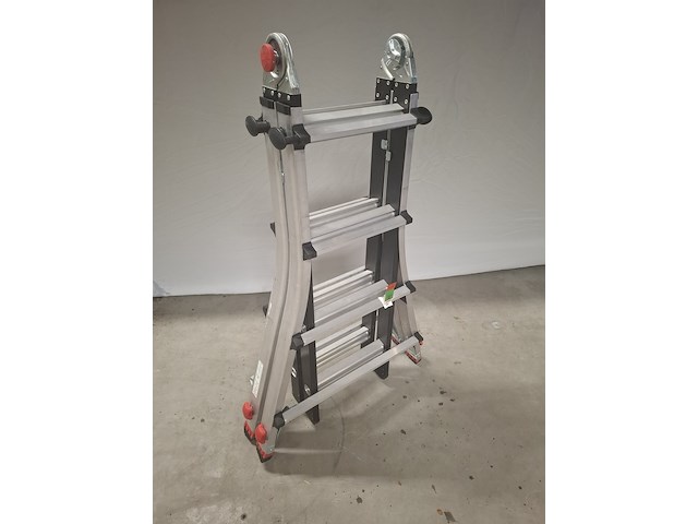Trappenhuisladder 5,30m aluminium - afbeelding 2 van  5