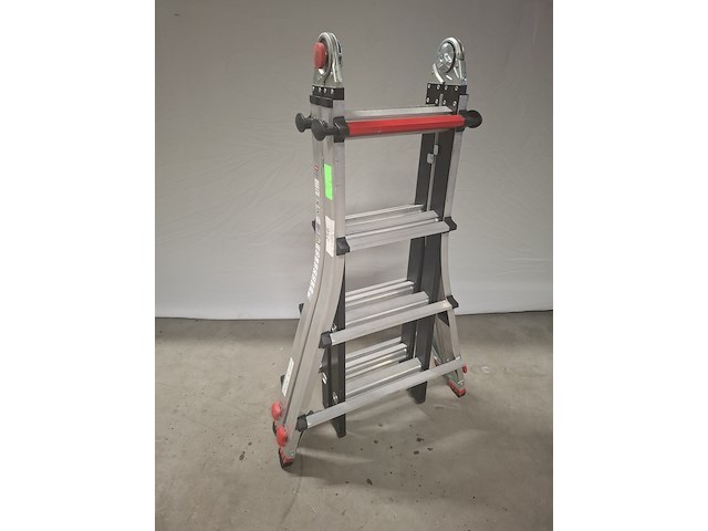 Trappenhuisladder 5,30m aluminium - afbeelding 3 van  5