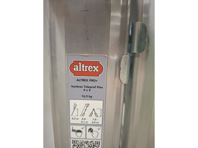 Trappenhuisladder 5,30m aluminium - afbeelding 5 van  5