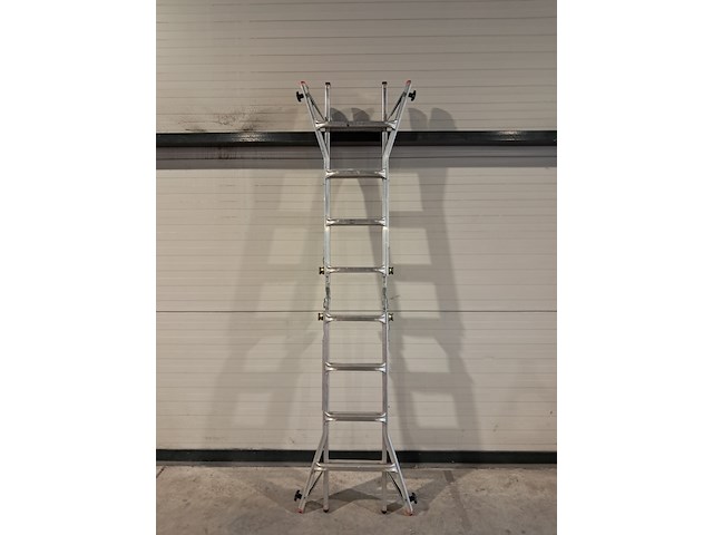 Trappenhuisladder 5,30m aluminium - afbeelding 2 van  10