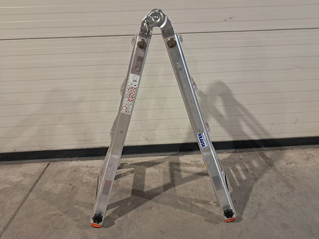 Trappenhuisladder 5,30m aluminium - afbeelding 4 van  10