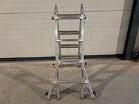 Trappenhuisladder 5,30m aluminium - afbeelding 5 van  10