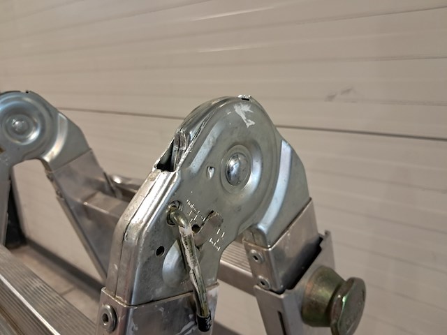 Trappenhuisladder 5,30m aluminium - afbeelding 6 van  10