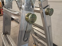 Trappenhuisladder 5,30m aluminium - afbeelding 9 van  10