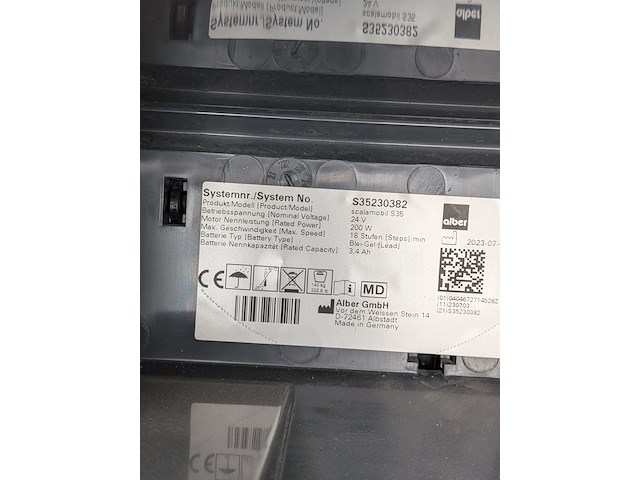 Trappenklimmer, alber, scalamobil s35, 2023 - afbeelding 13 van  24