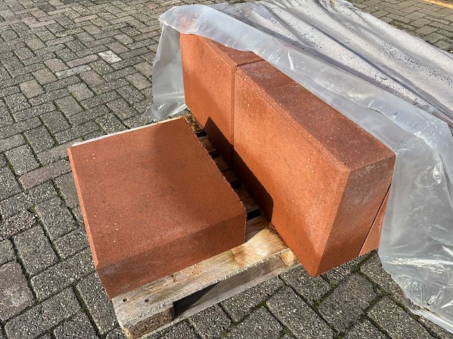 Traptrede - roestbruin - 40 x 50 x 16 cm (28x) - afbeelding 4 van  6