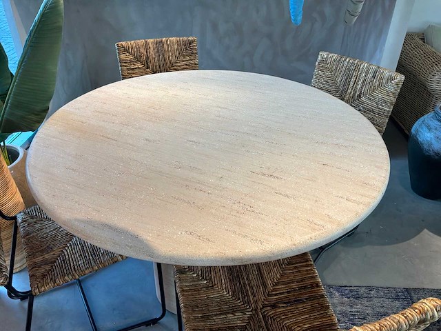 Trav eetkamertafel met eetkamerstoelen - afbeelding 5 van  7
