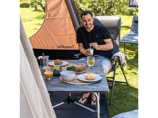 Travellife barletta standenstoel comfort l grijs - afbeelding 3 van  5