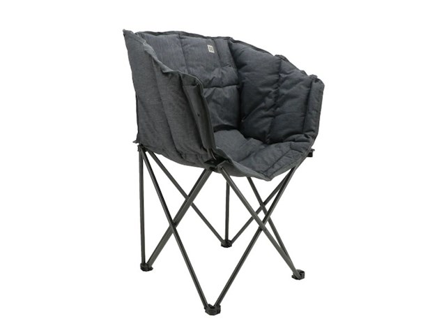 Travellife lago cross campingstoel inclusief draagtas grijs - afbeelding 1 van  3