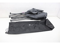 Travellife lago cross campingstoel inclusief draagtas grijs - afbeelding 2 van  3