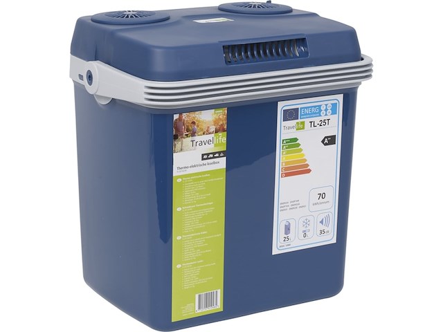 Travellife tl26 thermoelektrische koelbox 19l blauw - afbeelding 1 van  6