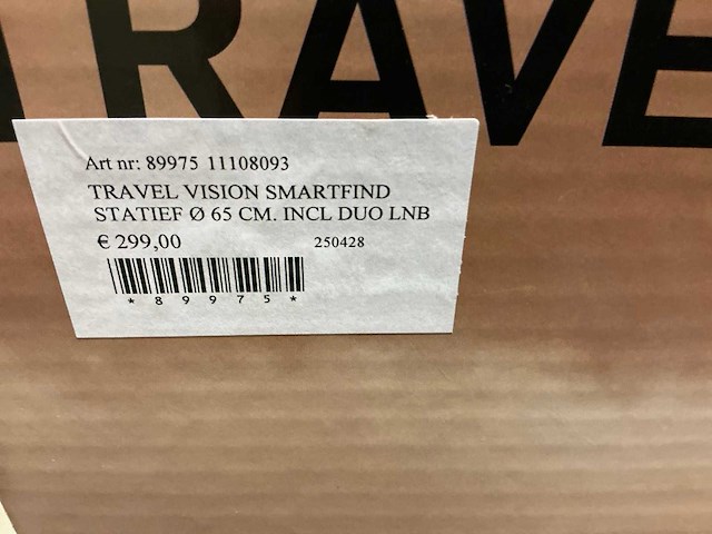 Travelvision smartfind satelliet statief - afbeelding 3 van  3