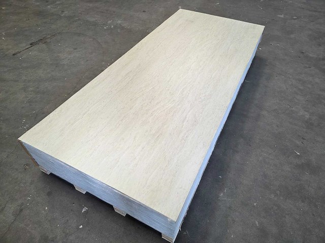 Travertine look pvc wandpaneel (10x) - afbeelding 1 van  14