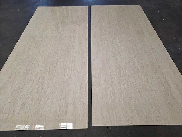 Travertine look pvc wandpaneel (5x) - afbeelding 3 van  5