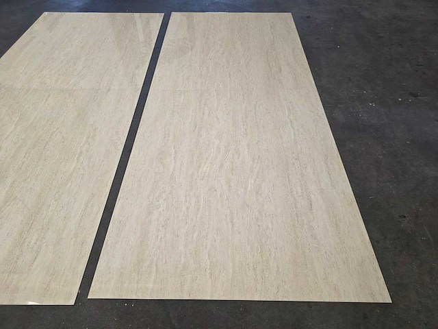 Travertine look pvc wandpaneel (5x) - afbeelding 4 van  5