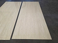 Travertine look pvc wandpaneel (5x) - afbeelding 4 van  5