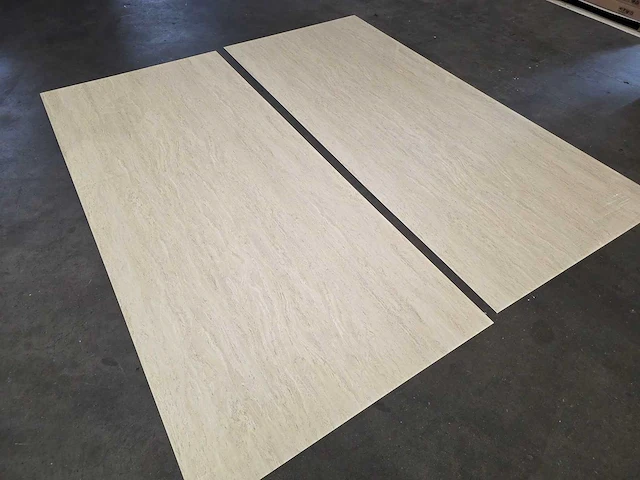 Travertine look pvc wandpaneel (5x) - afbeelding 6 van  6
