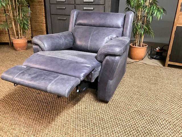 Treboloa leren relaxfauteuil - afbeelding 3 van  16