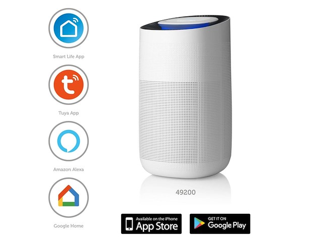 Trebs 49200 smart luchtreiniger wit - afbeelding 2 van  2