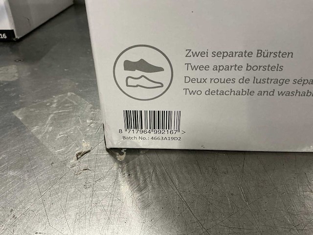 Trebs elektrische schoenpoetsmachine (2x) - afbeelding 4 van  4