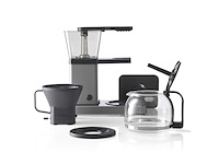 Trebs filter koffiezetapparaat aluminium/zwart - afbeelding 2 van  3