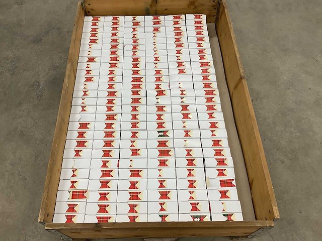 Tree rood/groen vaandel 30x60mm doos á 500 stuks sluitstickers (156x) - afbeelding 4 van  4