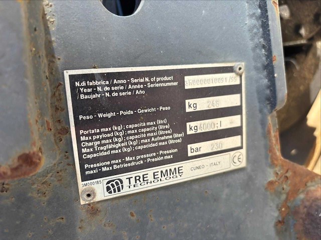 Treemme (merlo group) - merlo lier 4 ton - verreiker - afbeelding 4 van  10