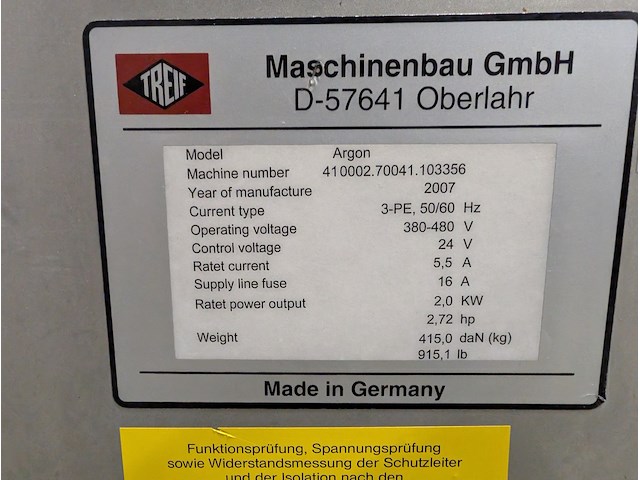 Treif maschinenbau gmbh - afbeelding 8 van  19