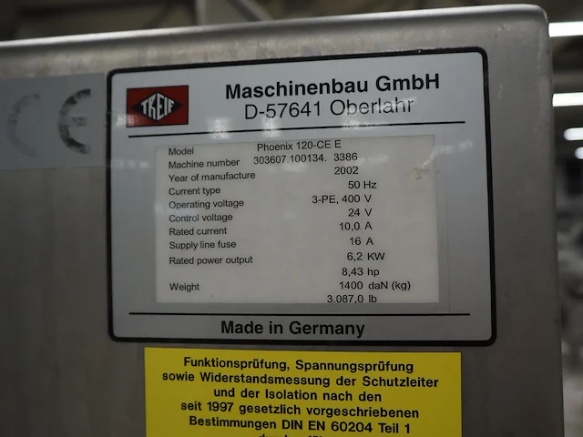 Treif maschinenbau gmbh - afbeelding 5 van  16