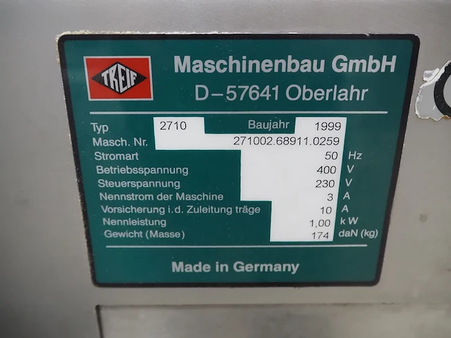 Treif maschinenbau gmbh - afbeelding 2 van  10