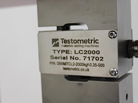 Trek- en druktestmachine testometric x350-20 met onderstel-/tafel en laptop t.b.v. aansturing en diverse hu... - afbeelding 7 van  7