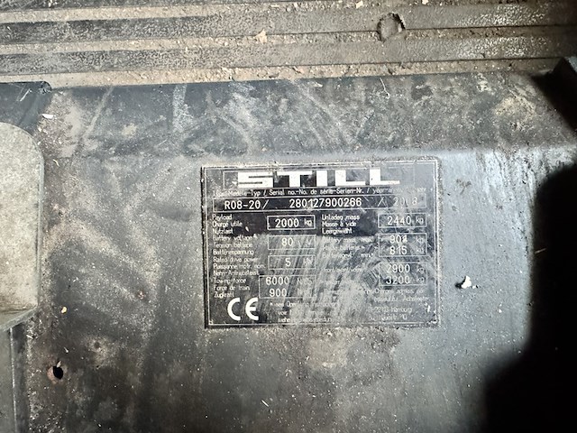 Trek auto, still, r08-20, oranje, 2008, elektrisch - afbeelding 7 van  10