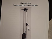 Trekapparaat met fitness bankje gymna, medical-line super explosief - afbeelding 2 van  14