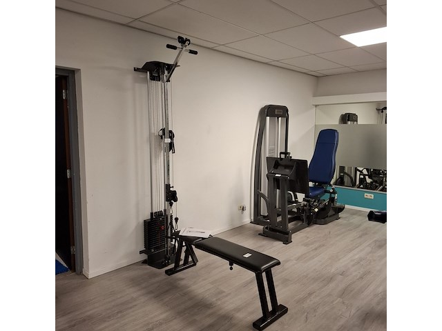 Trekapparaat met fitness bankje gymna, medical-line super explosief - afbeelding 7 van  14