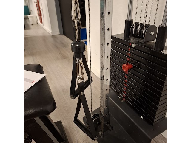 Trekapparaat met fitness bankje gymna, medical-line super explosief - afbeelding 11 van  14