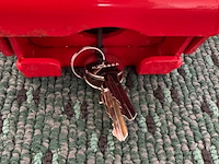 Trekhaakslot, matador, bull lock, rood - afbeelding 2 van  4