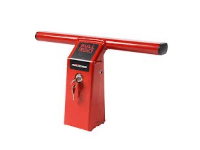 Trekhaakslot, matador, bull lock, rood - afbeelding 4 van  4