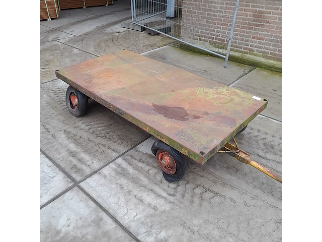 Trekkar / plateauwagen, 100 x 200 cm - afbeelding 1 van  7