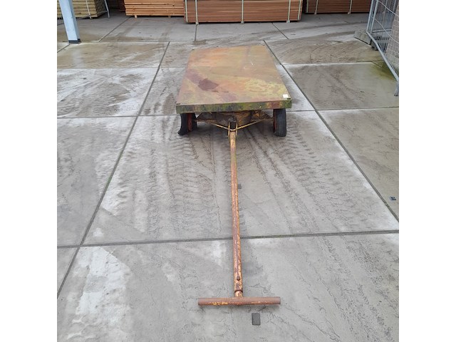 Trekkar / plateauwagen, 100 x 200 cm - afbeelding 2 van  7