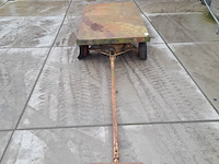 Trekkar / plateauwagen, 100 x 200 cm - afbeelding 2 van  7