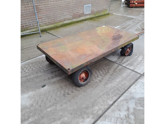 Trekkar / plateauwagen, 100 x 200 cm - afbeelding 3 van  7