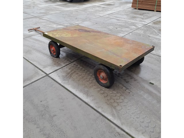 Trekkar / plateauwagen, 100 x 200 cm - afbeelding 4 van  7