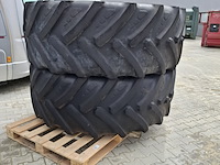 Trekkerband set, leao, 710 70 r42, zwart - afbeelding 1 van  7
