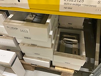 Tremolo langschild sleutelgat 72 mm deurkruksets (40x) - afbeelding 3 van  7