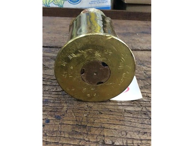 Trench art h:16 - afbeelding 2 van  2