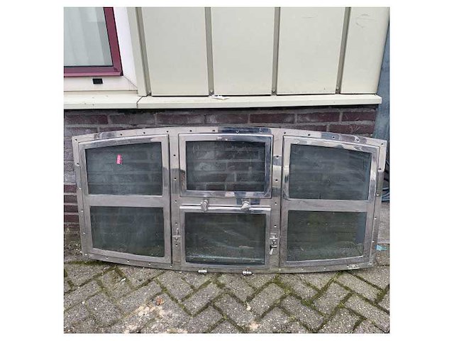 Trend marine stainless steel opening porthole - 1490 x 760 mm - afbeelding 5 van  5