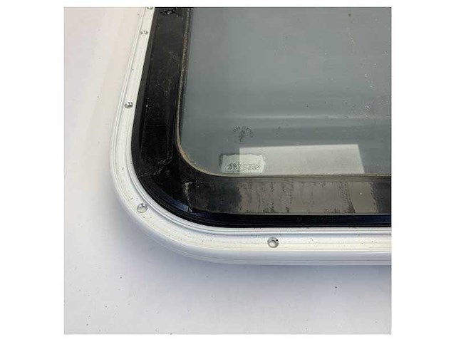 Trend marine white aluminium coated opening window 875 x 515 mm - afbeelding 2 van  12