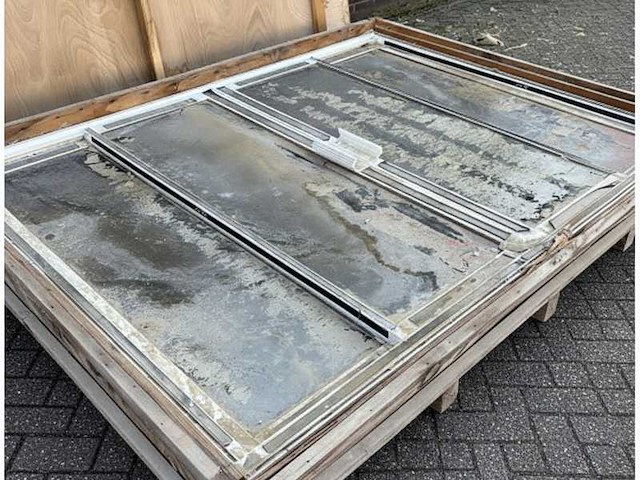 Trend marine white coated 4 wing patio by 2600 x 1980 mm - afbeelding 5 van  5